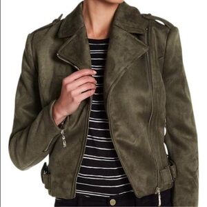 Green suede jacket Romeo & Juliet